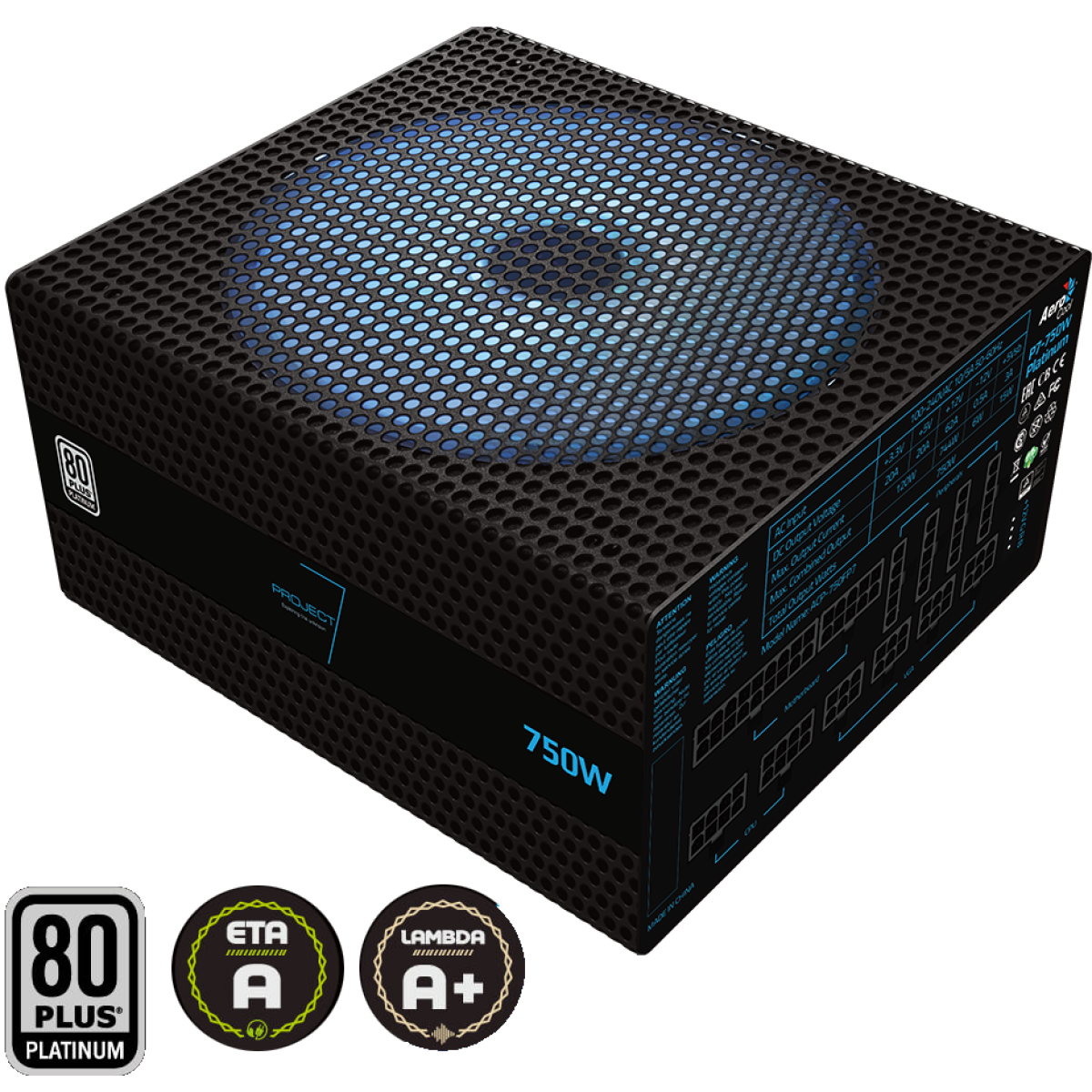 AEROCOOL P7 RGB 750W 80 Plus Platium